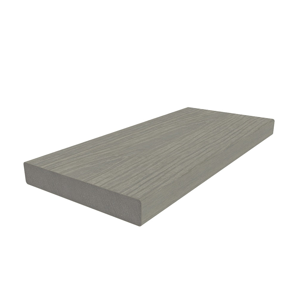 NewTechWood Cortes Solid Board 1-in x 6-in x 8-ft Roman Antique Square Composite Deck Board (49-Pack)