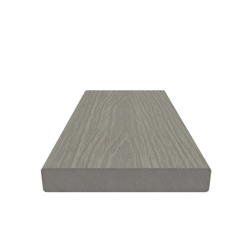 NewTechWood Cortes Solid Board 1-in x 6-in x 8-ft Roman Antique Square Composite Deck Board