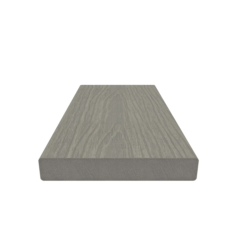 NewTechWood Cortes Solid Board 1-in x 6-in x 8-ft Roman Antique Square Composite Deck Board (49-Pack)