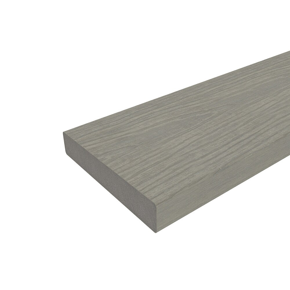NewTechWood Cortes Solid Board 1-in x 6-in x 8-ft Roman Antique Square Composite Deck Board