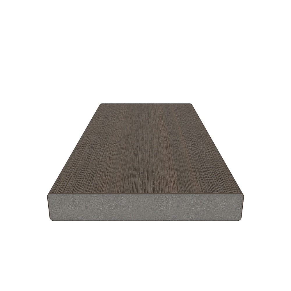 NewTechWood Cortes Solid Board 1-in x 6-in x 8-ft Brazilian Ipe Square Composite Deck Board (49-Pack)