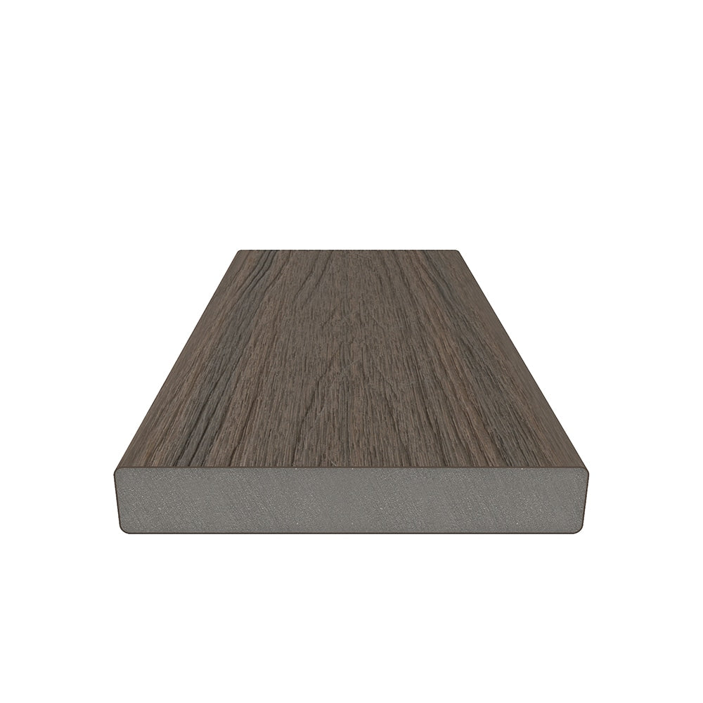 NewTechWood Cortes Solid Board 1-in x 6-in x 8-ft Brazilian Ipe Square Composite Deck Board (49-Pack)