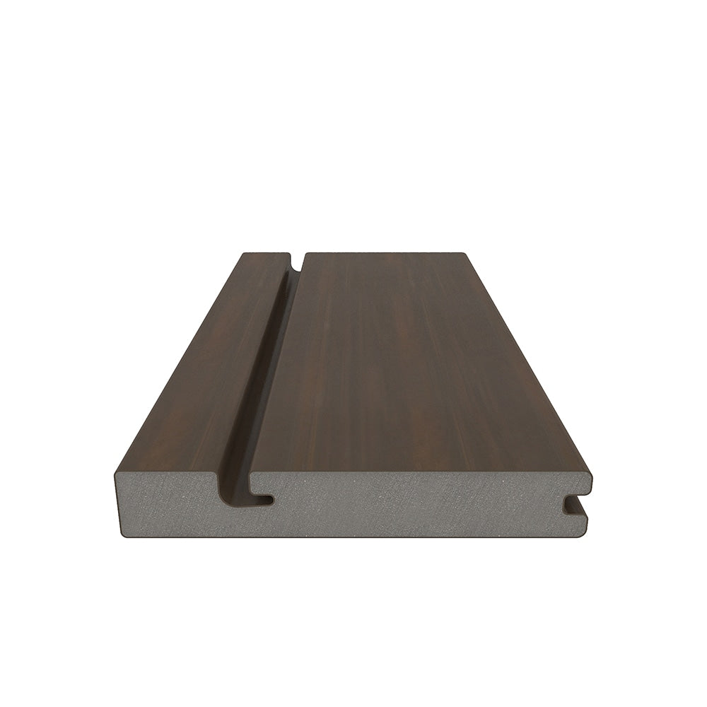 NewTechWood Columbus Hybrid Board 1-in x 6-in x 8-ft Brazilian Ipe Grooved Composite Deck Board