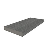 NewTechWood Cortes Solid Board 1-in x 6-in x 8-ft Westminster Gray Square Composite Deck Board