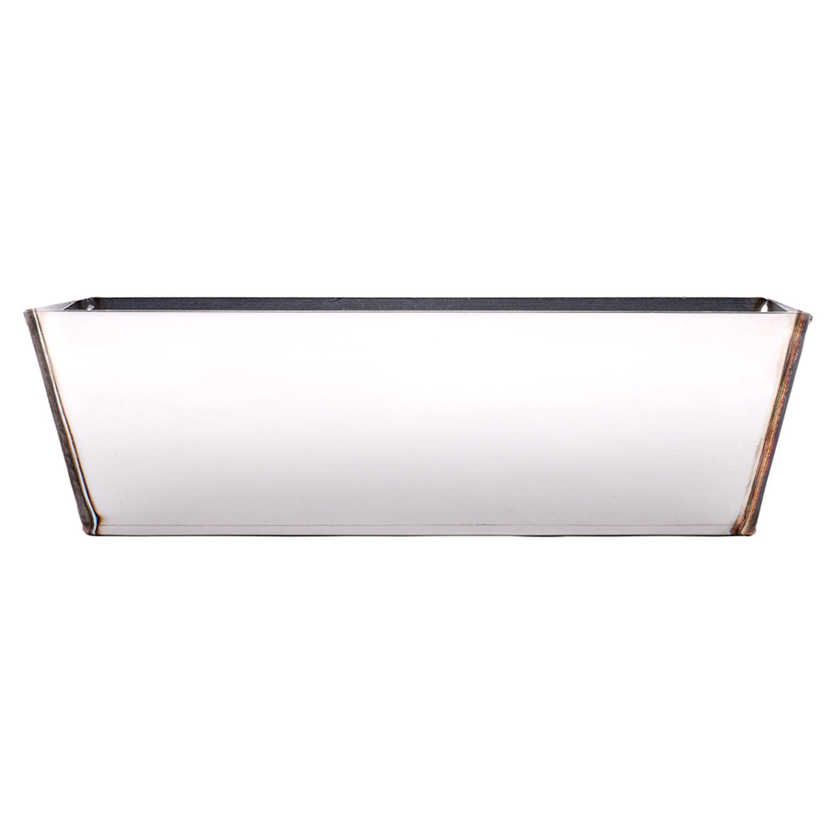 ToolPro 10 in. Stainless Steel Mud Pan 5-in W x 10-in L x 4-in D Drywall Mud Pan