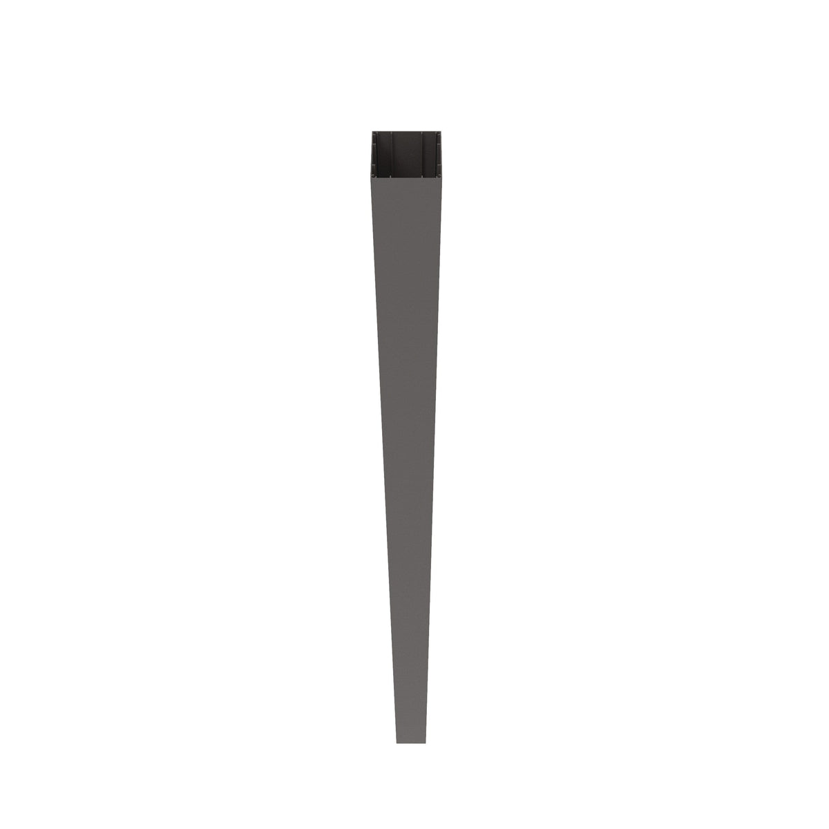 Freedom 4.25-in x 4.25-in x 9-ft Matte Bronze Aluminum Deck Post