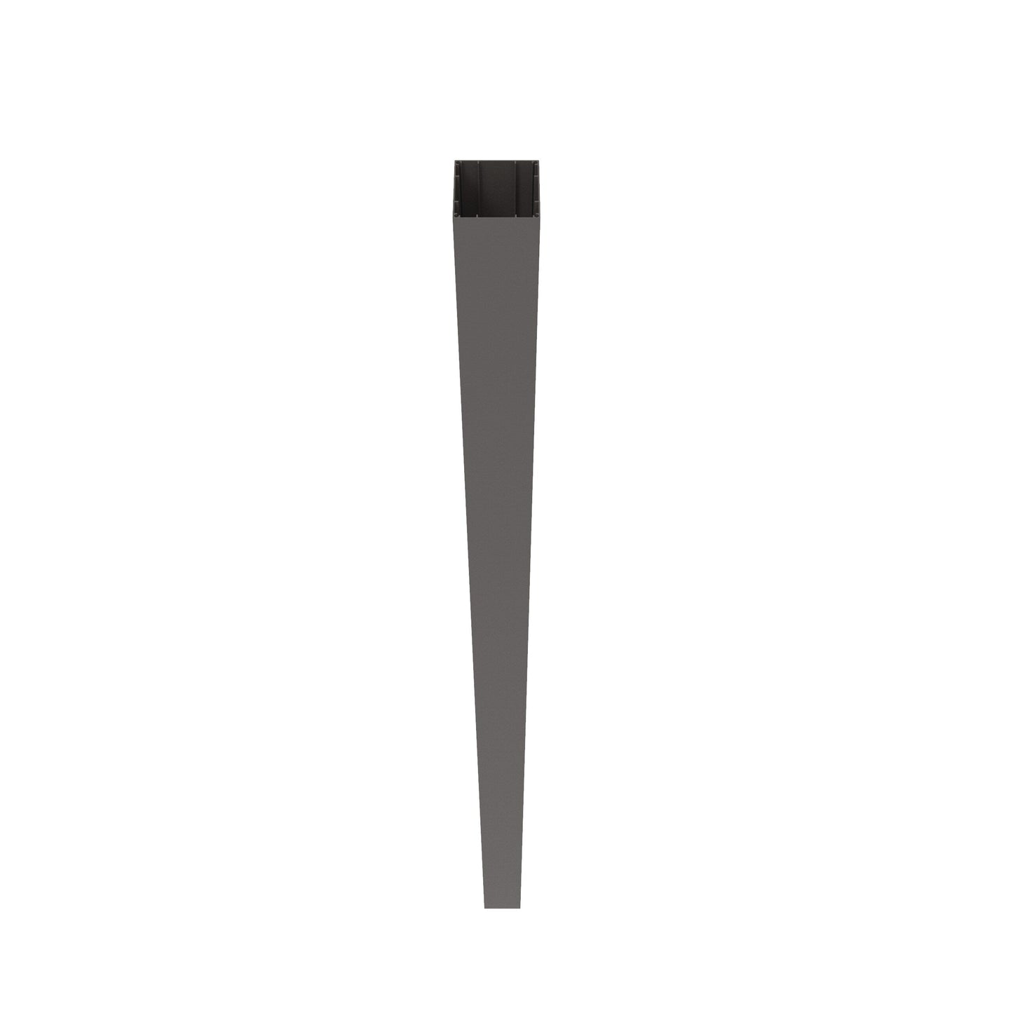 Freedom 4.25-in x 4.25-in x 9-ft Matte Bronze Aluminum Deck Post