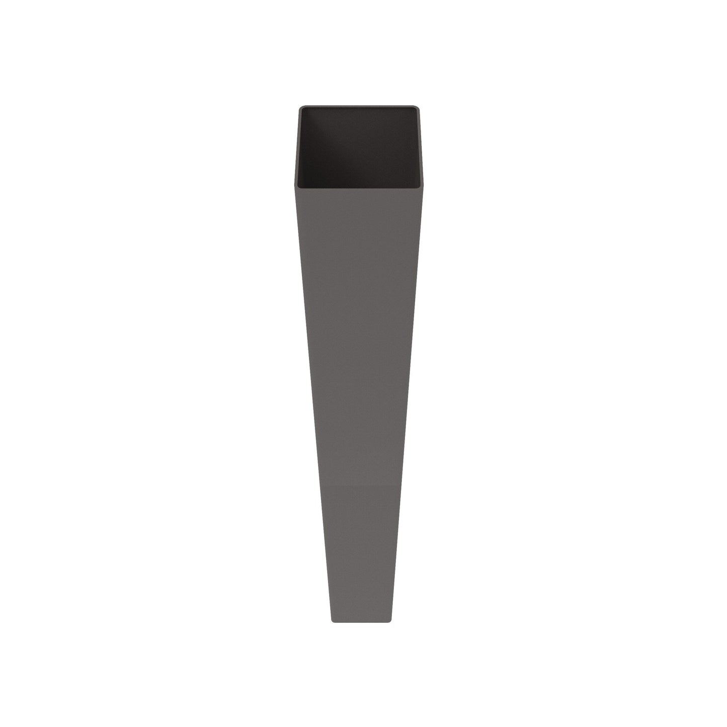Freedom 4.25-in x 4.85-in x 3-ft Matte Bronze Aluminum Deck Post Sleeve