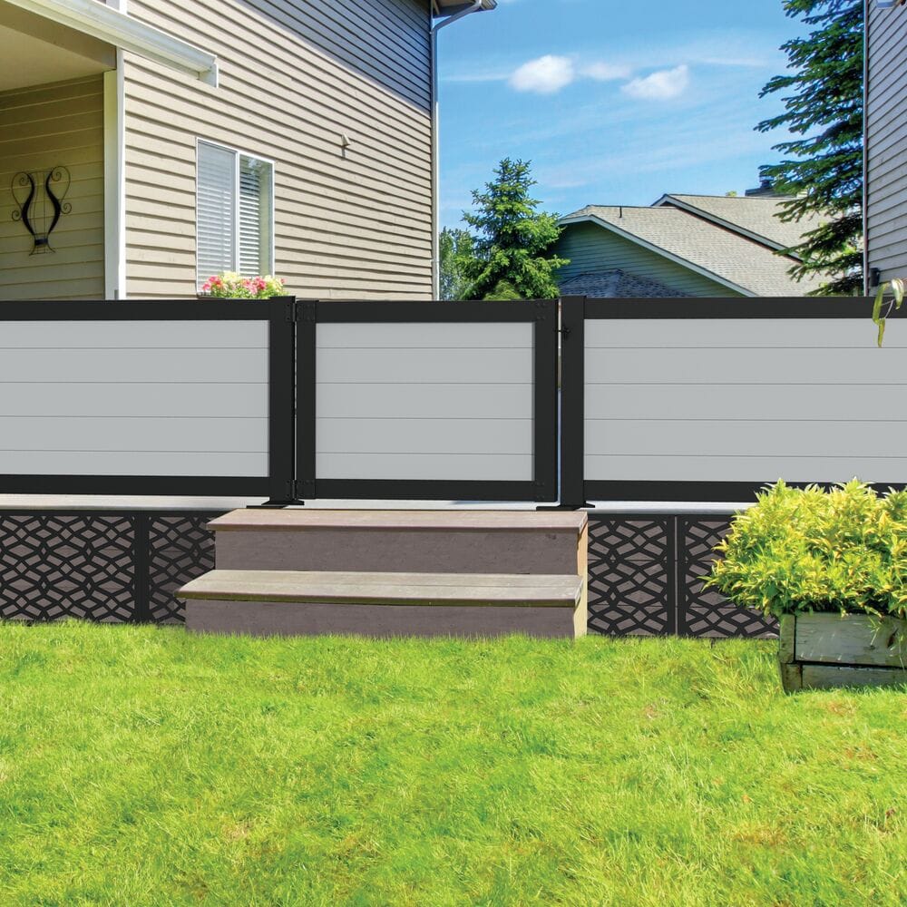 Freedom 66-in Gray PVC Infill Boards (6-Pack)