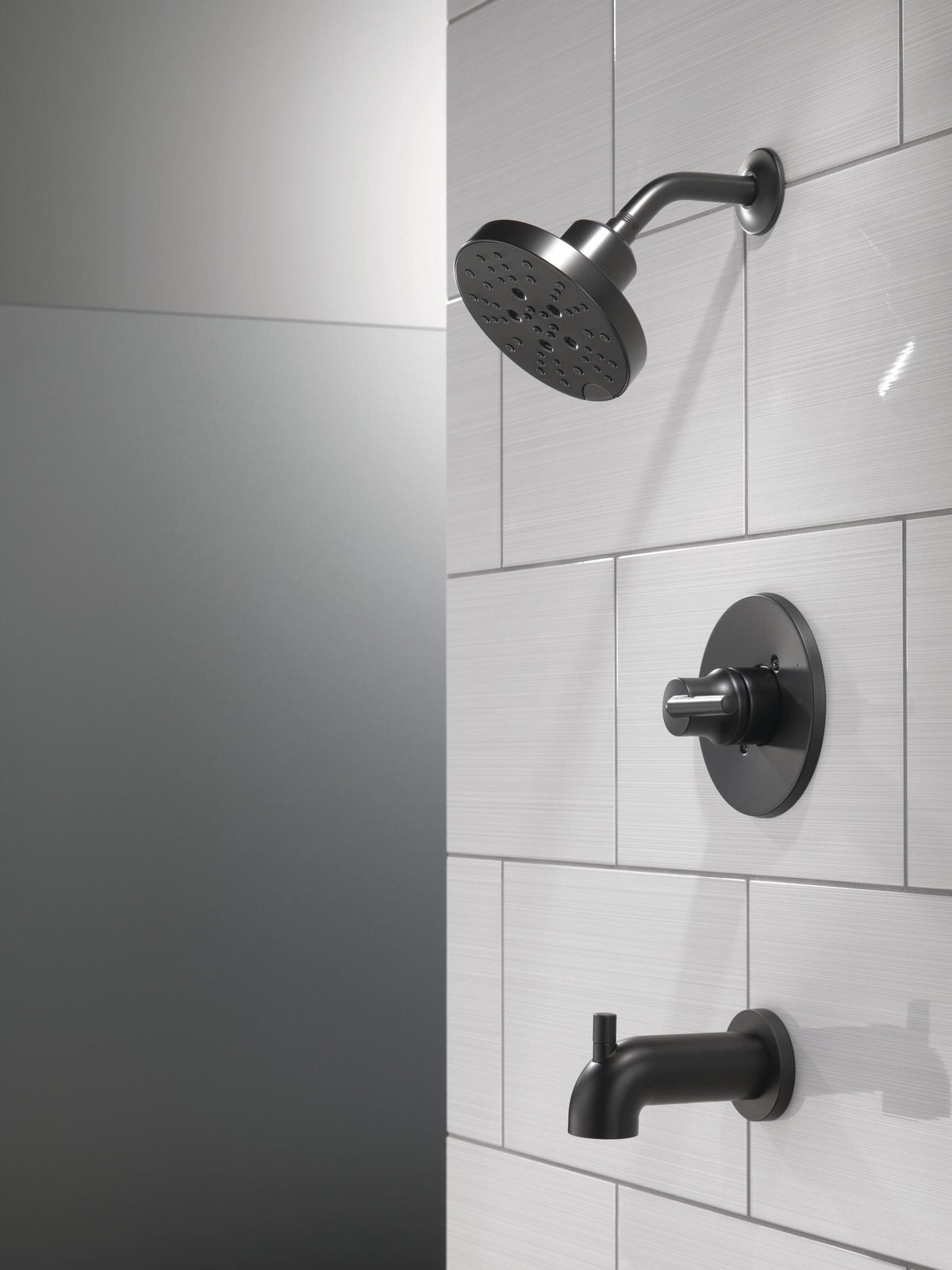 Delta Trinsic Monitor 14 Series Tub and Shower Trim – Less Shower Head, Matte Black