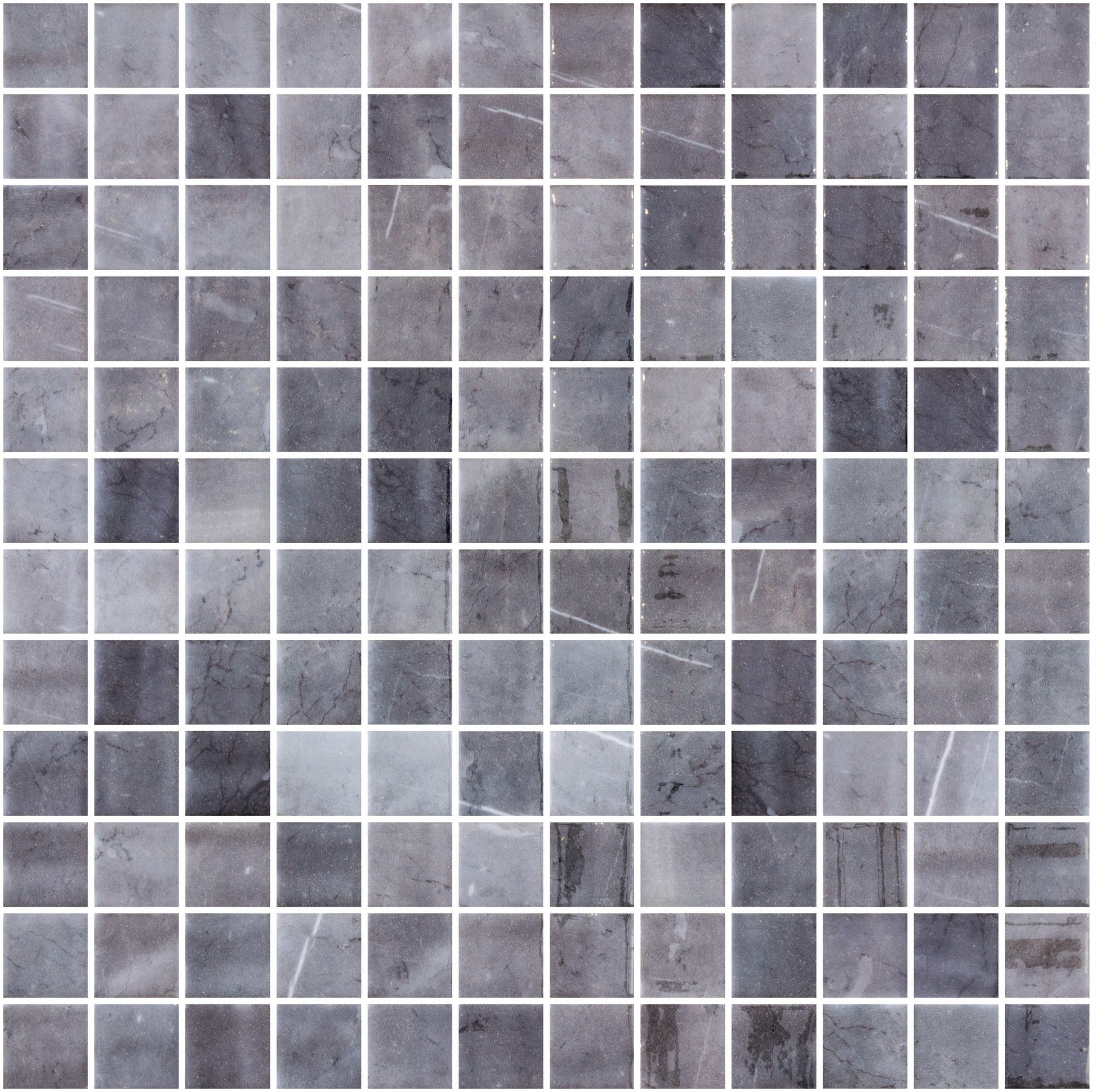 Andova Tiles MEDITERRANEAN Kasbbah 12-in x 12-in Polished Recycled glass Patterned Mosaic Floor and Wall Tile product image