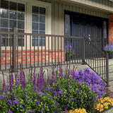 Freedom 2.5-in x 2.5-in x 4-ft Matte Bronze Aluminum Deck Post