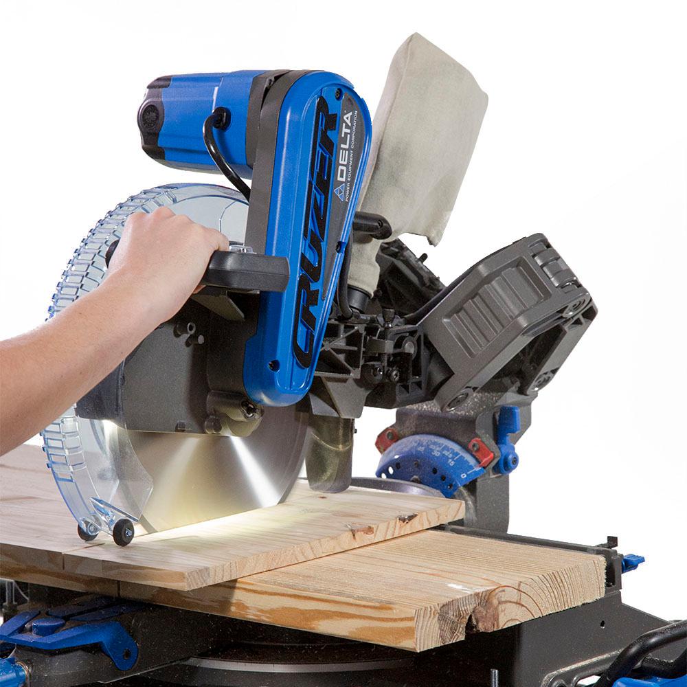 10 in. Dual Bevel Sliding Compound Cruzer Miter Saw - Super Arbor
