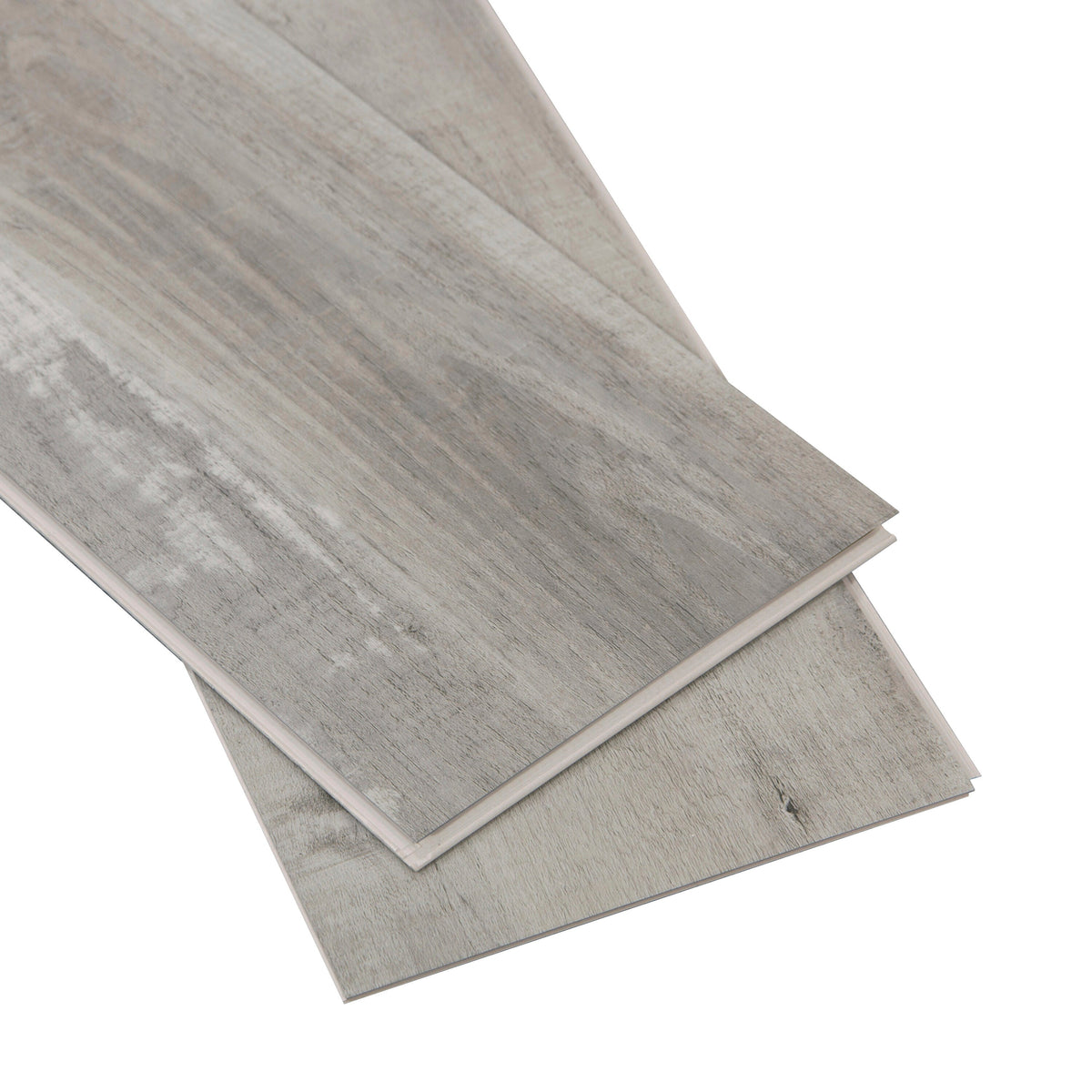 CALI Aqua Tough Gray Ash Waterproof Luxury Vinyl Plank Flooring - 23.77 sq ft Carton, 20-mil Wear Layer, Easy Installation