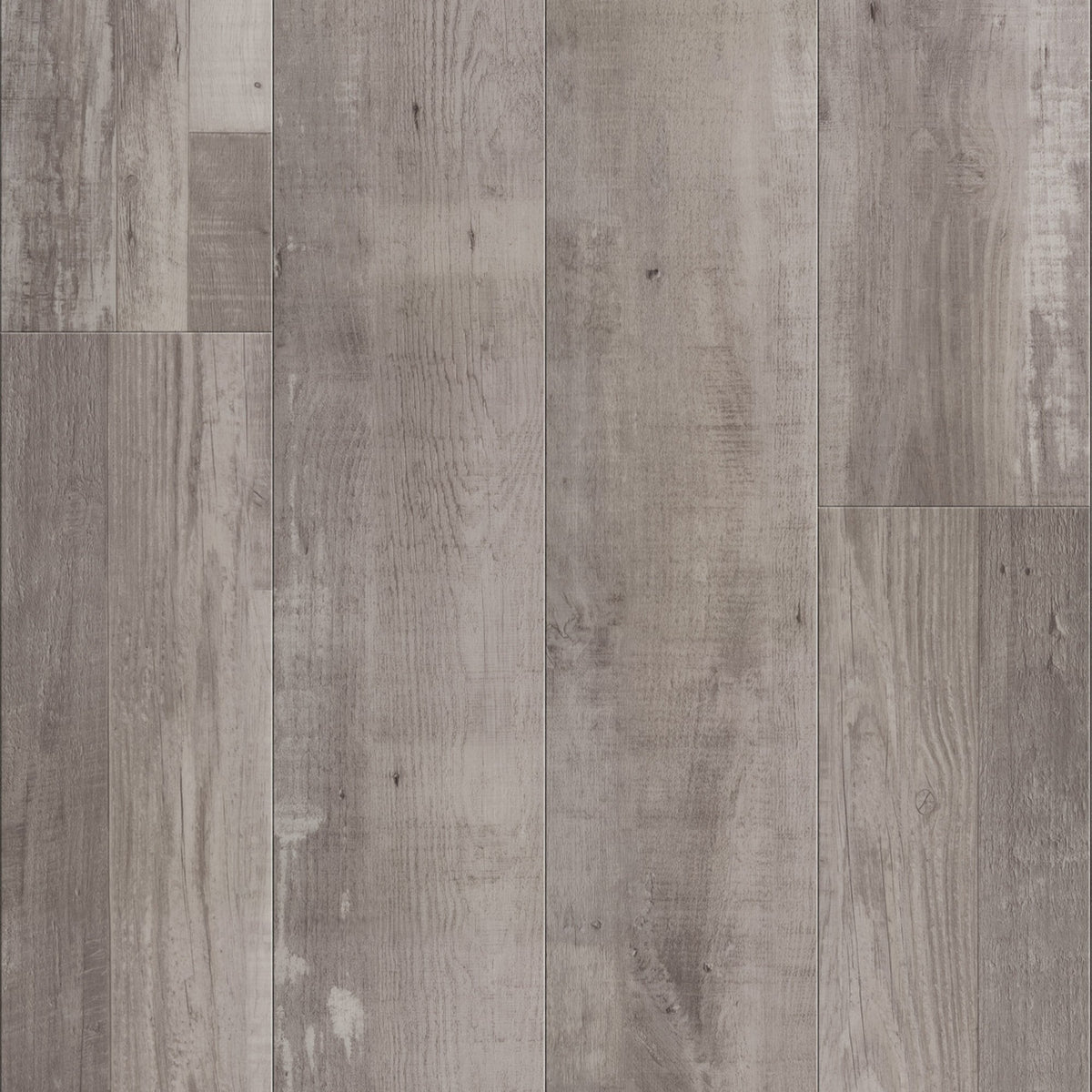 CALI Aqua Tough Gray Ash Waterproof Luxury Vinyl Plank Flooring - 23.77 sq ft Carton, 20-mil Wear Layer, Easy Installation