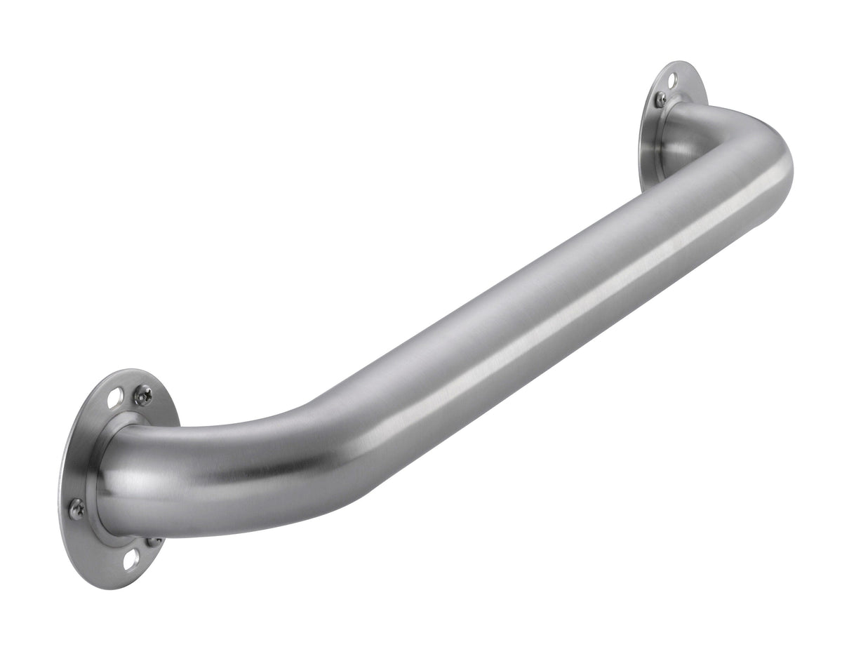 Project Source Exposed Screw 18-in Stainless Steel Wall-Mount ADA Compliant Grab Bar, 500-lb Capacity
