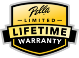 Pella 150 Series New Construction 27-1/2-in x 53-1/2-in White Vinyl Low-E Argon Double-Hung Window, Full Screen Included