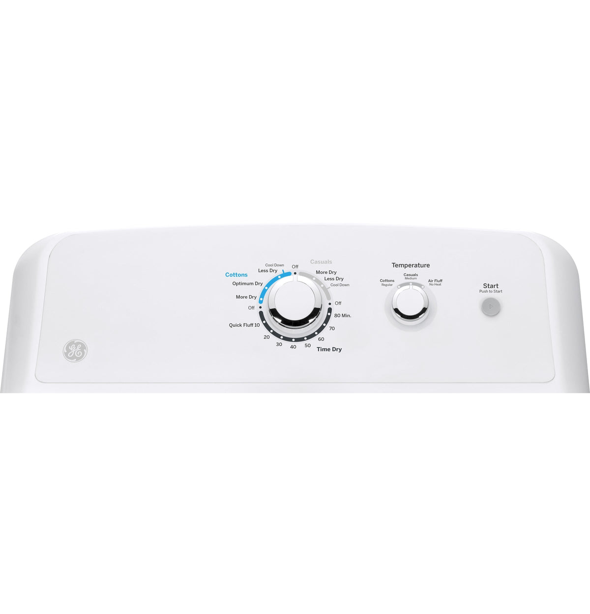 GE 6.2-cu ft Electric Dryer (White) GTX33EASKWW