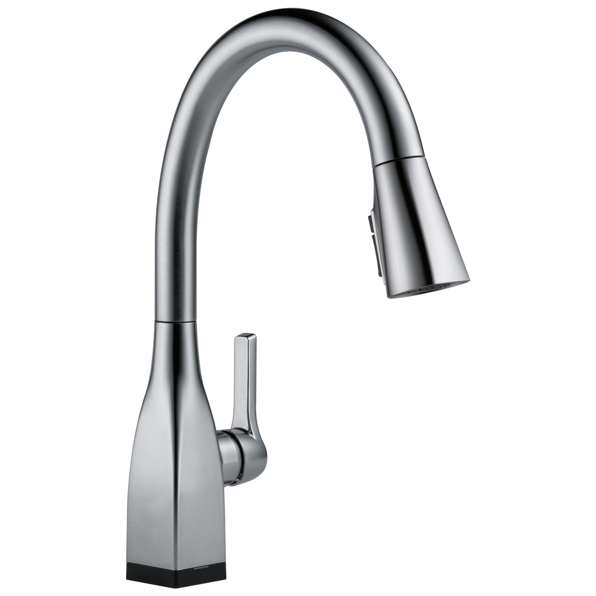 Delta Mateo Touch2O Arctic Stainless 1-Handle Deck-Mount Pull-Down Touch Kitchen Faucet