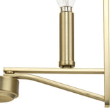Progress Lighting Roxobel 3-Light Brushed Gold Modern/Contemporary Square Medium Hanging Pendant Light