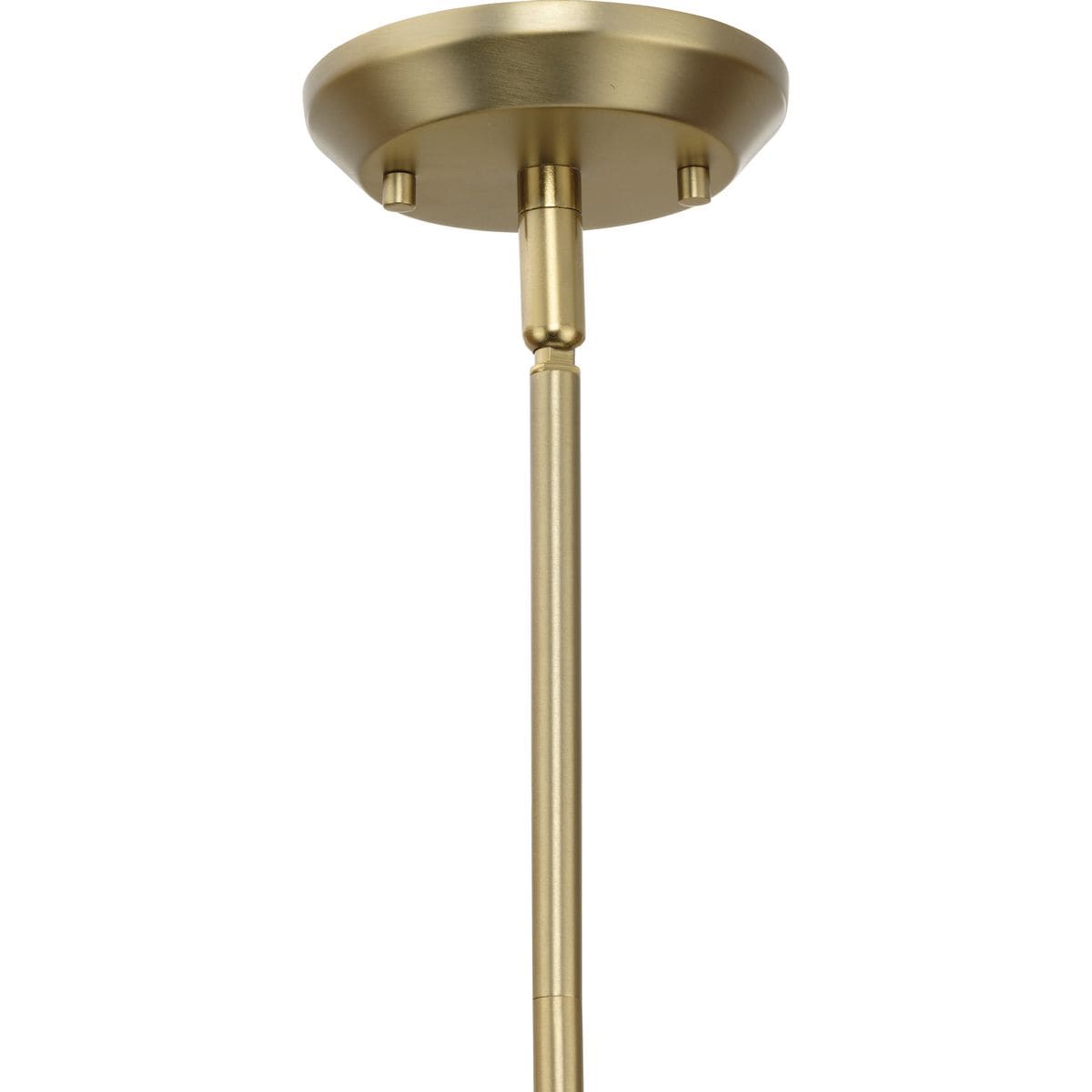 Progress Lighting Roxobel 3-Light Brushed Gold Modern/Contemporary Square Medium Hanging Pendant Light