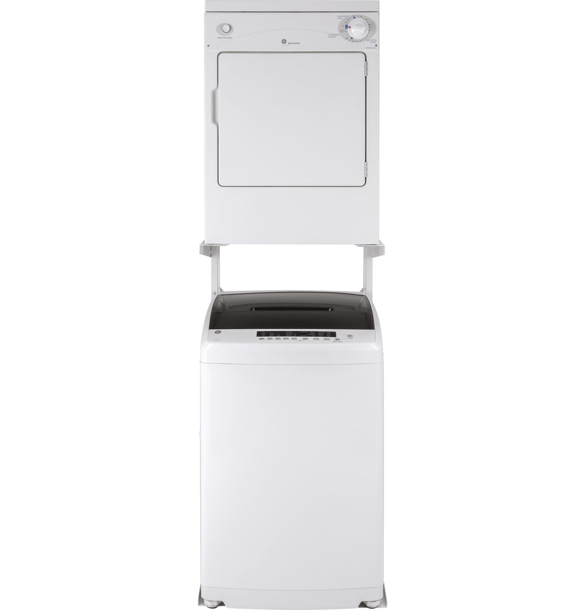 GE Space-Saving 2.8-cu ft Top-Load Washer (White)
