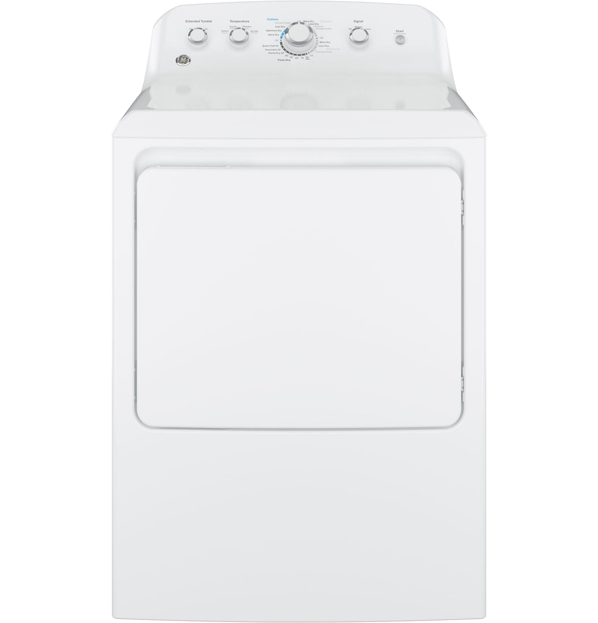 GE 6.2-cu ft Electric Dryer (White) GTX33EASKWW