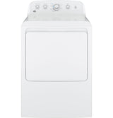 GE 6.2-cu ft Electric Dryer (White) GTX33EASKWW