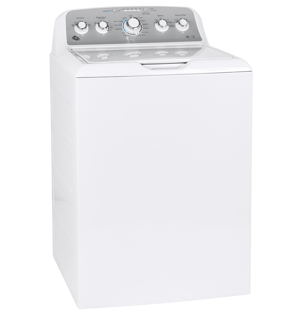 GE 4.6-cu ft High Efficiency Top-Load Washer (White) ENERGY STAR