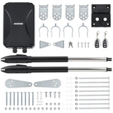 CO-Z 18-ft Dual Swing Universal Electric Driveway Gate Opener Kit