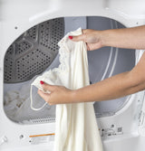 GE 7.2-cu ft Electric Dryer (White)
