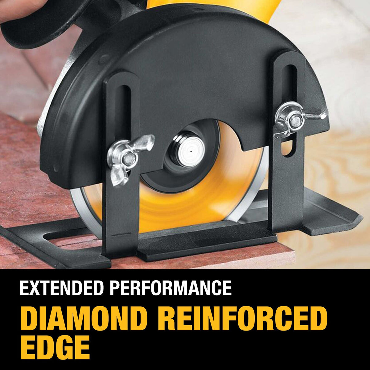DEWALT 4-in Wet/Dry Continuous Rim Diamond Saw Blade, 20mm Arbor (DW4729)