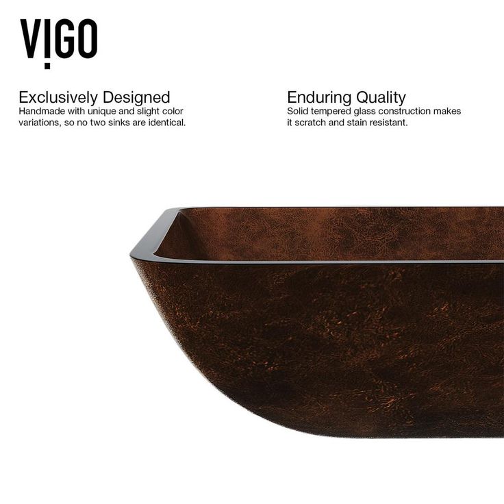 VIGO Glass Vessel Bathroom Sink in Russet and Niko Faucet Set in Antique Rubbed Bronze