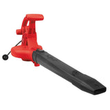 Sun Joe 250 MPH 440 CFM 14 Amp Electric Handheld Blower/Vacuum/Mulcher with Gutter Attachment in Red (Factory Refurbished)