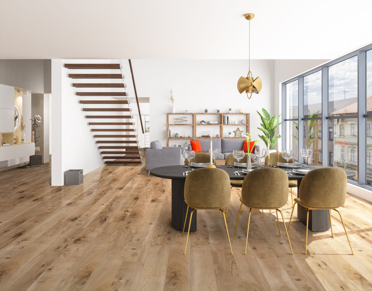 CALI Longboards Seaboard Oak 8-mm x 9-in W x 70-in L Waterproof Interlocking Luxury Vinyl Plank Flooring (26.62-sq ft/case)