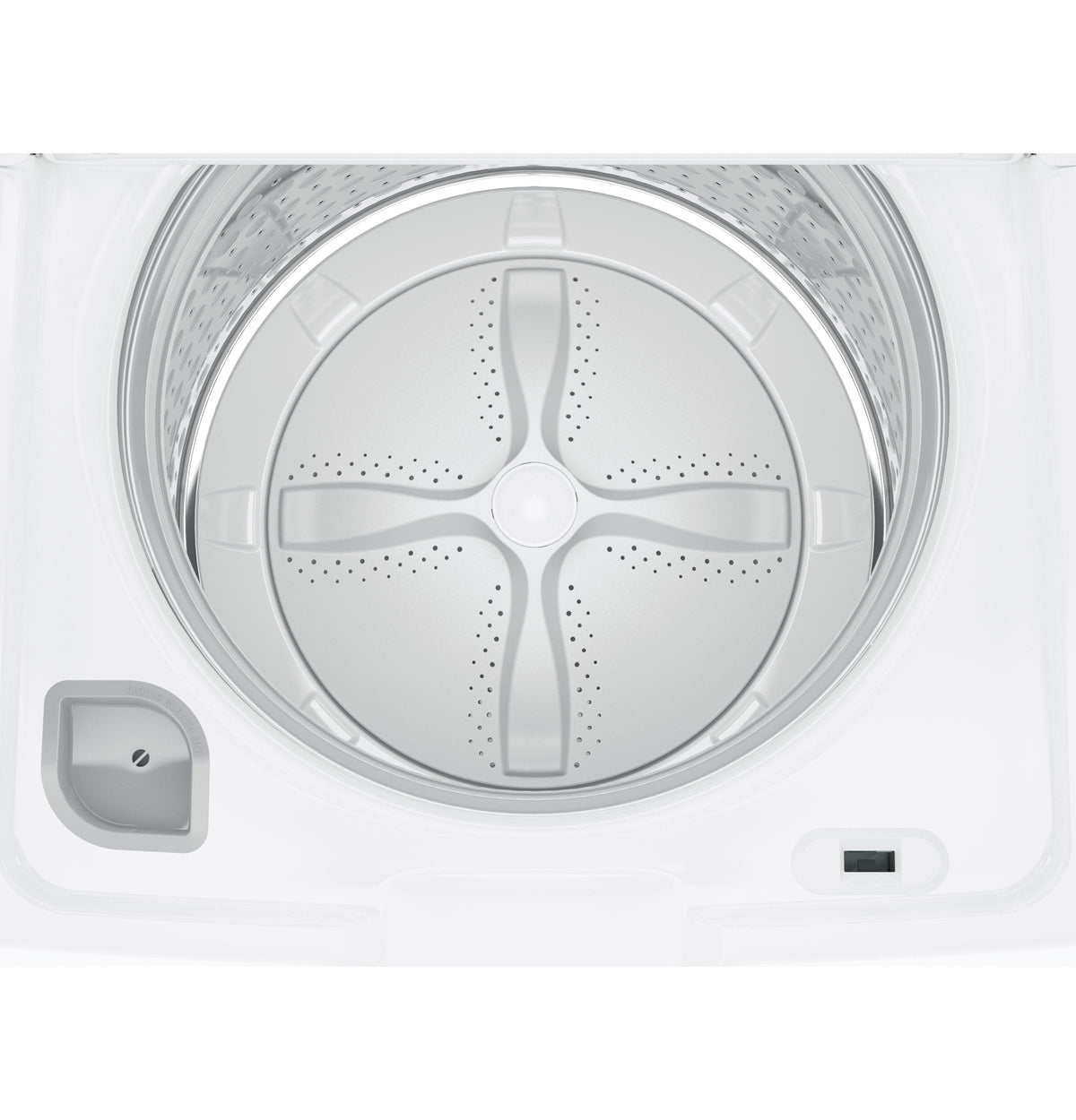 GE Gas Stacked Laundry Center with 3.9-cu ft Washer and 5.9-cu ft Dryer, ENERGY STAR, White (GUD27GESNWW)