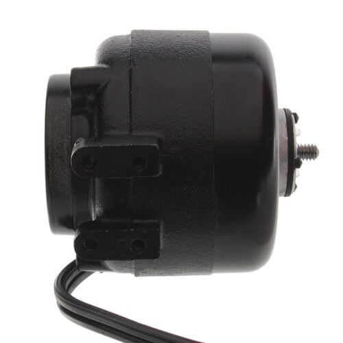 Packard 65411 inducer motor - label view (Type: Shaded Pole; Voltage: 115V)