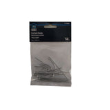 Project Source 14-Pack Zinc Steel Drapery Pin Hooks, 0.079-in Diameter