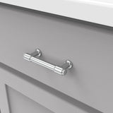 Hickory Hardware Piper (76mm) Center to Center Cylindrical Bar Drawer Pull