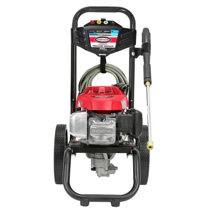 Simpson SIMPSON MegaShot MS60809-S 3000 PSI at 2.4 GPM HONDA GCV160 Cold Water Pressure Washer