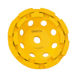 DEWALT XP Extended Performance Diamond 4.5-in Cup Wheel