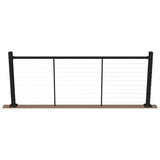 Deckorators Contemporary cable Aluminum Deck Cable Rail Kit