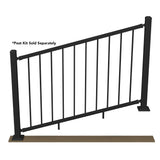 Deckorators Pre-Assembled Aluminum 6-ft x 36-in Matte Black Aluminum Deck Stair Rail Kit
