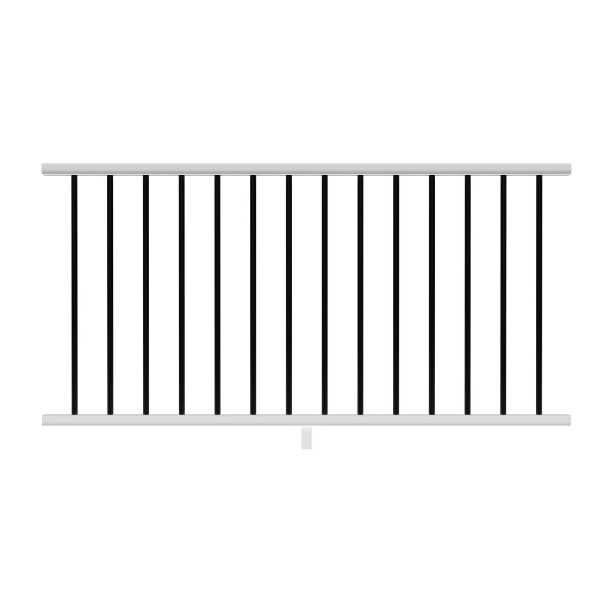 Deckorators Grab and Go 6-ft x 36-in White Composite Deck Rail Kit