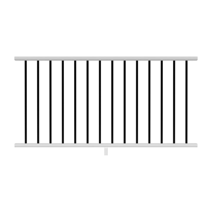 Deckorators Grab and Go 6-ft x 36-in White Composite Deck Rail Kit