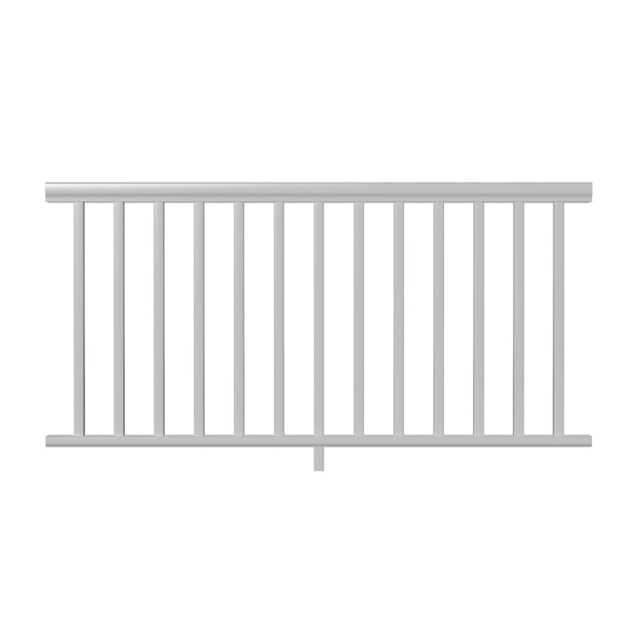 Deckorators Pre-Assembled Composite 6-ft x 36-in White Composite Deck Rail Kit
