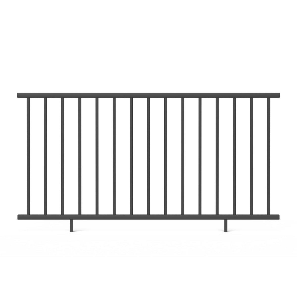Deckorators Pre-Assembled Aluminum  Aluminum Deck Rail Kit