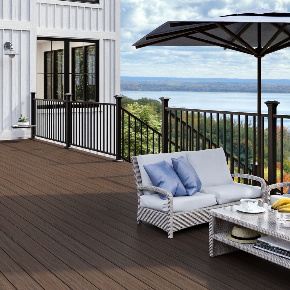 Deckorators Pre-Assembled Aluminum  Aluminum Deck Rail Kit