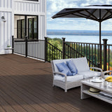Deckorators Pre-Assembled Aluminum  Aluminum Deck Rail Kit