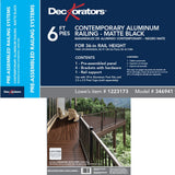 Deckorators Pre-Assembled Aluminum  Aluminum Deck Rail Kit